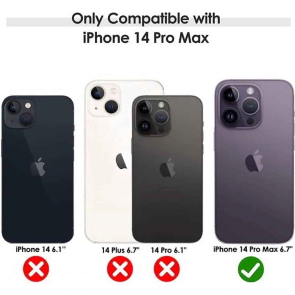 Logo Visible for iPhone 14 Pro Max Case New